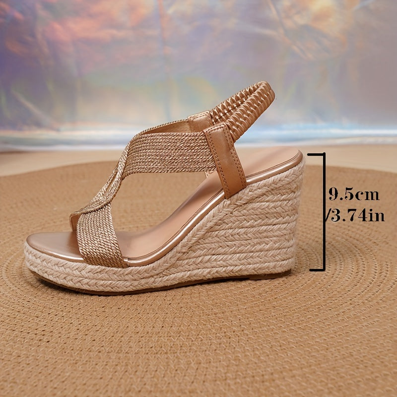 Noelle™ | Open-Toe Knit Heels