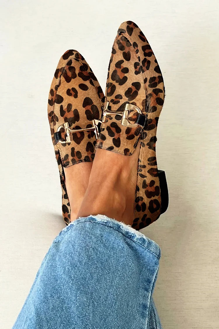 Juul | Sophisticated loafers with a pattern and subtle heels