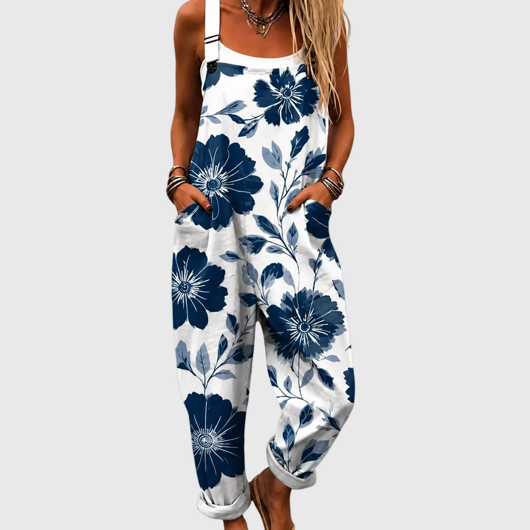 Bequeme Bedruckte Latzhose