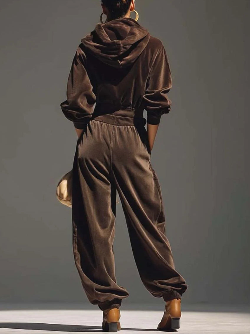 Solenne – loose velour set