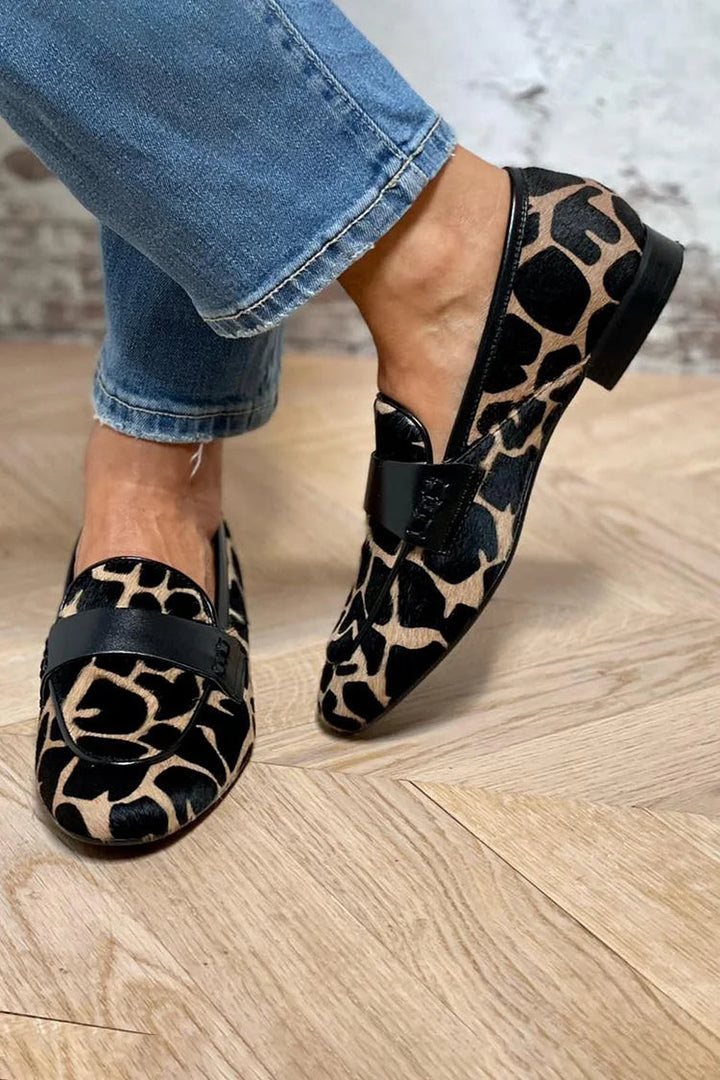Nora | unique loafers with low heel