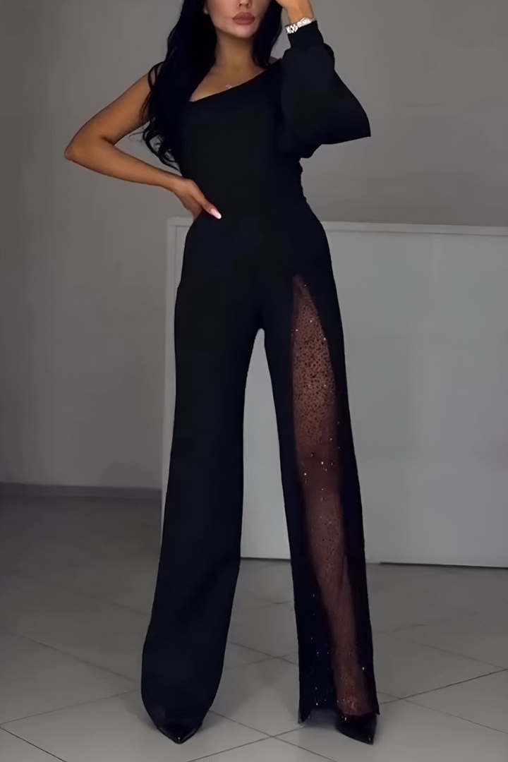 Ines - Modern jumpsuit with wide legs