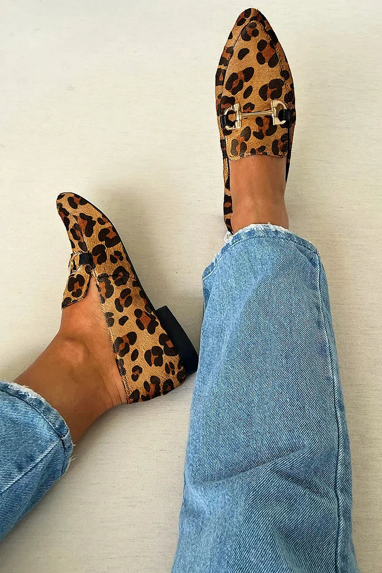 Juul | Sophisticated loafers with a pattern and subtle heels
