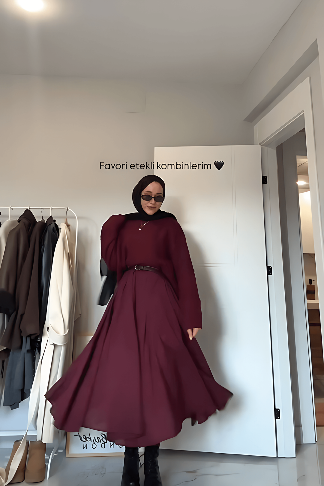 Celestina – Skirt and Sweater Set