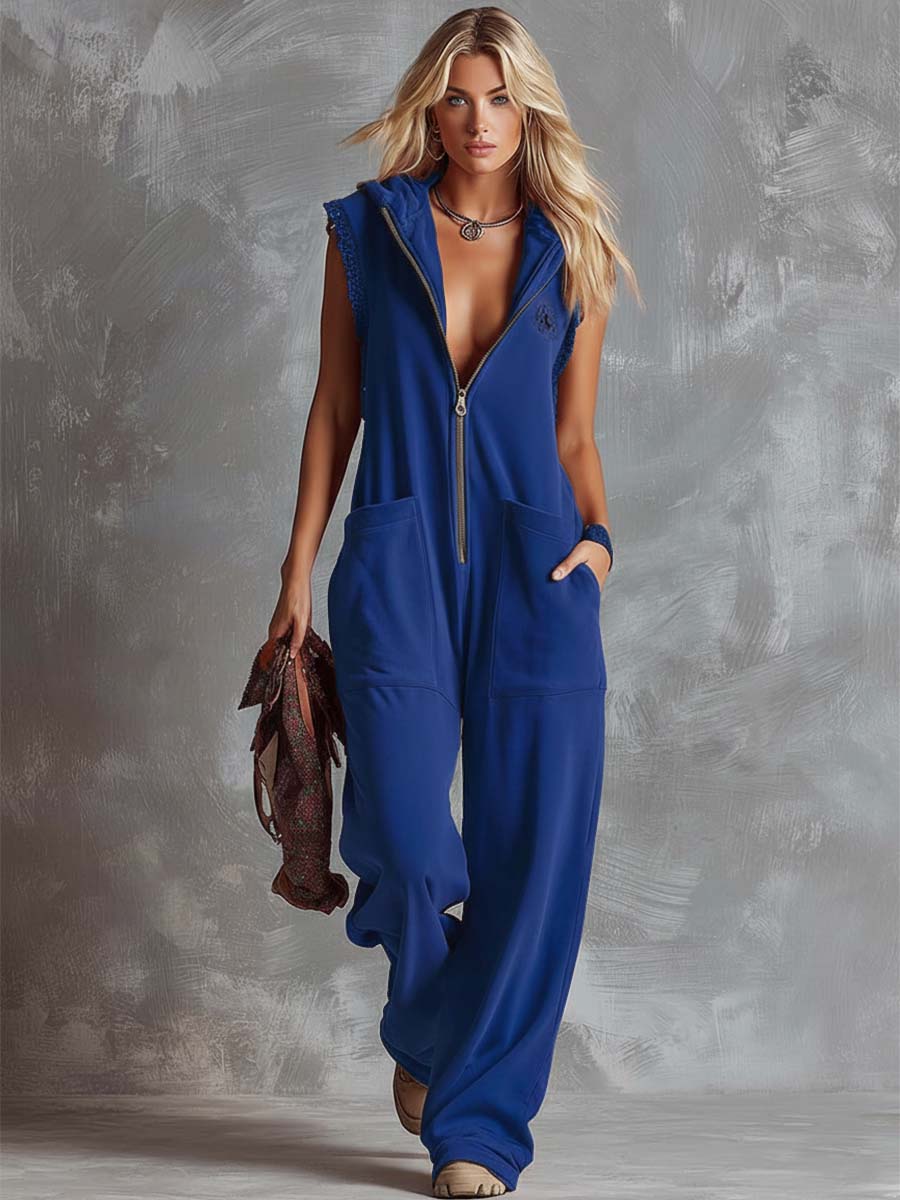 Danuta – sporty retro jumpsuit
