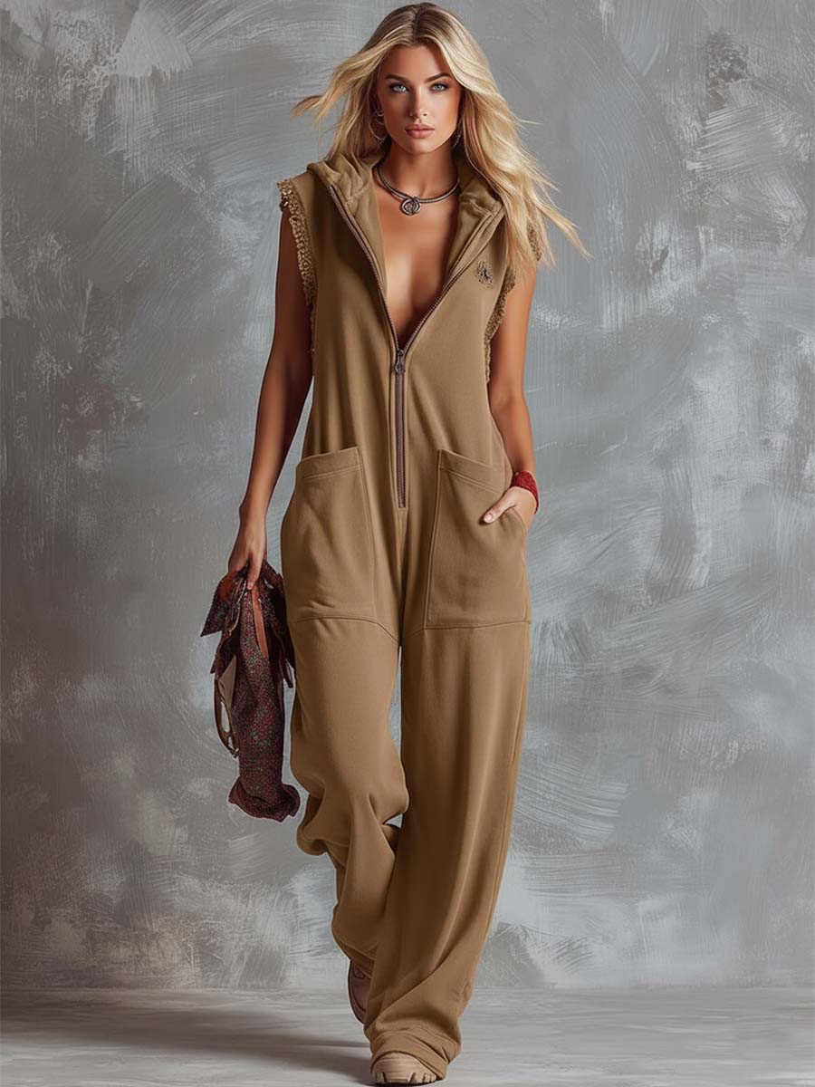 Danuta – sporty retro jumpsuit