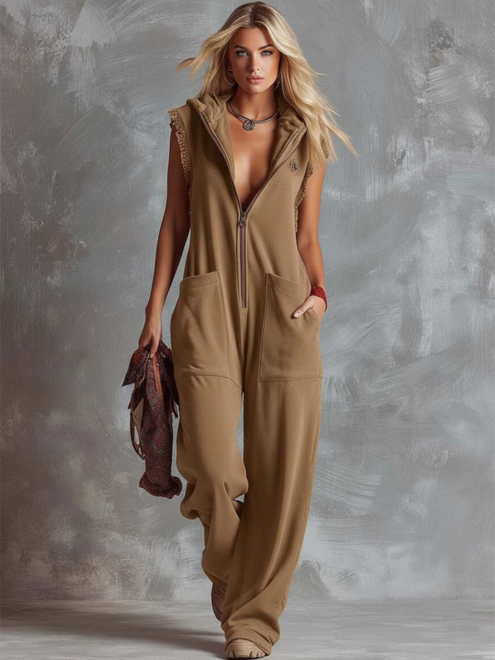 Danuta – sporty retro jumpsuit