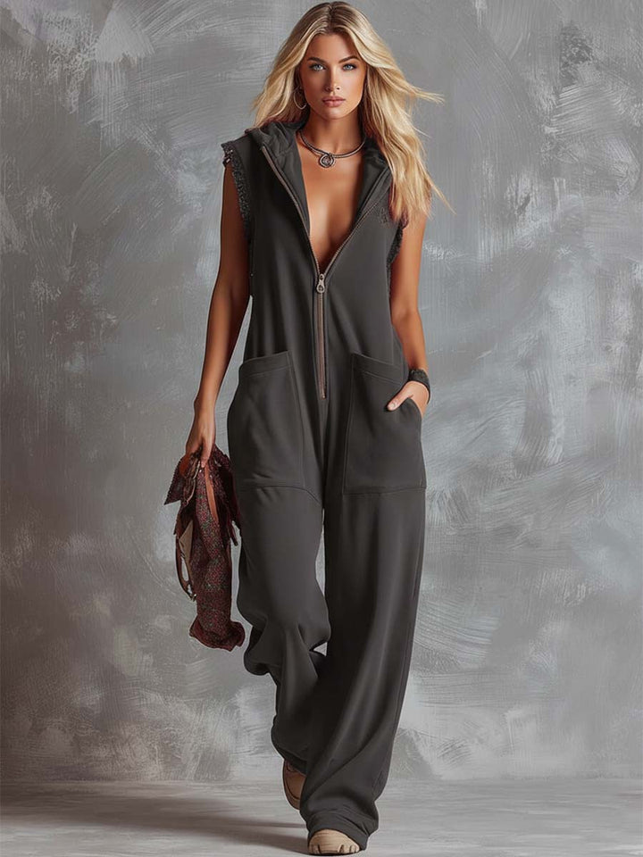 Danuta – sporty retro jumpsuit