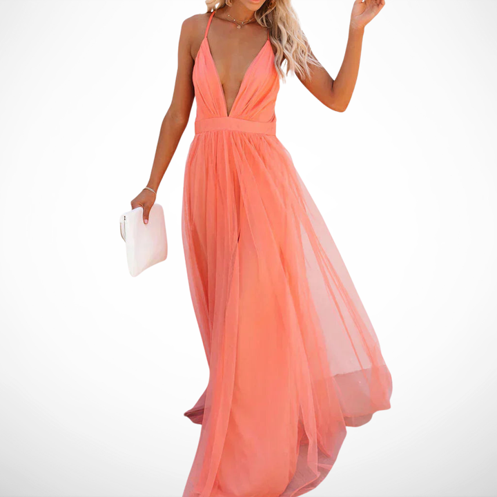 The Spark | Maxi Dress Light Coral