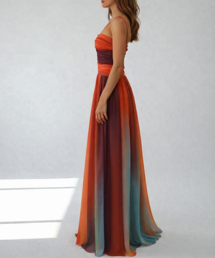 The Spark | Elegant Lilac Maxi Dress