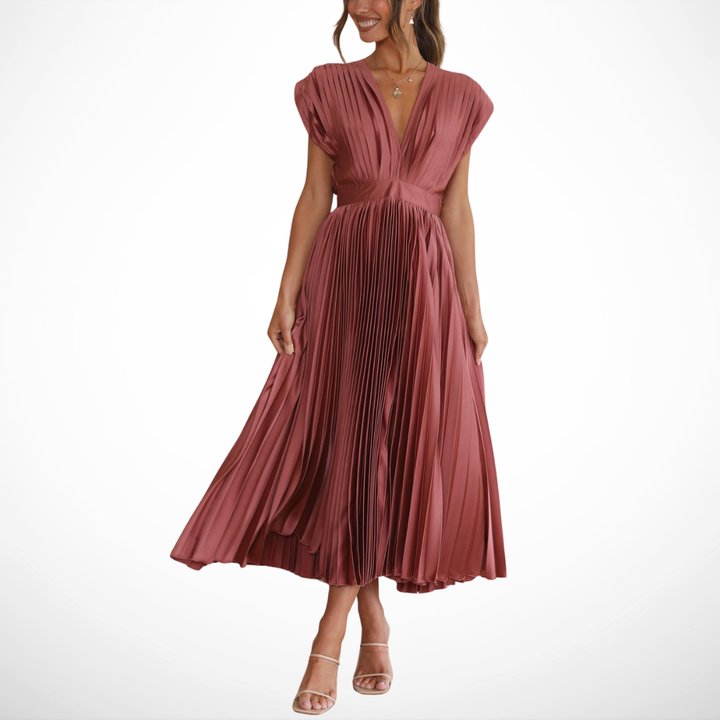 The Spark | Pleated Elegant Dress