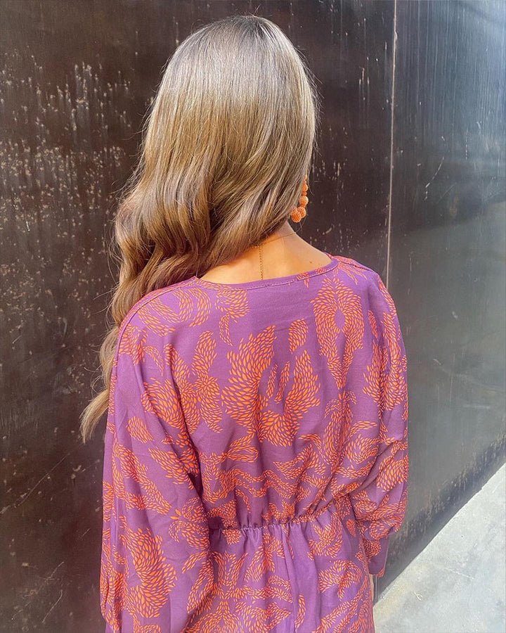 The Spark | Floral Elegance Midi Dress