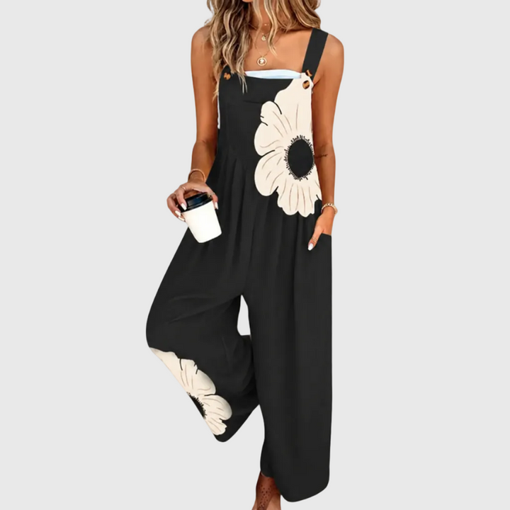 Bequeme Bedruckte Latzhose