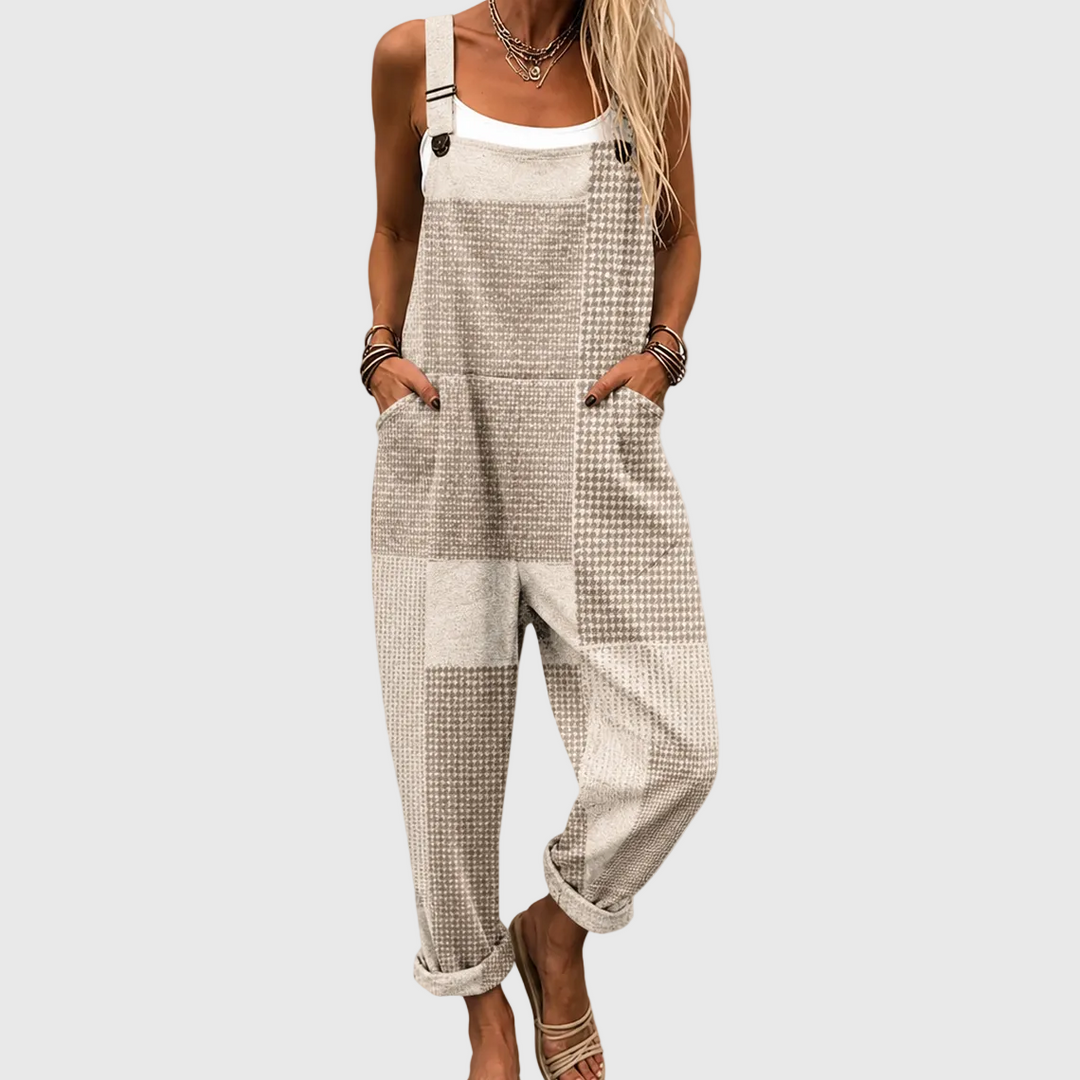 Bequeme Bedruckte Latzhose