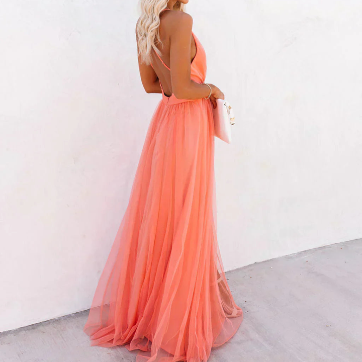 The Spark | Maxi Dress Light Coral