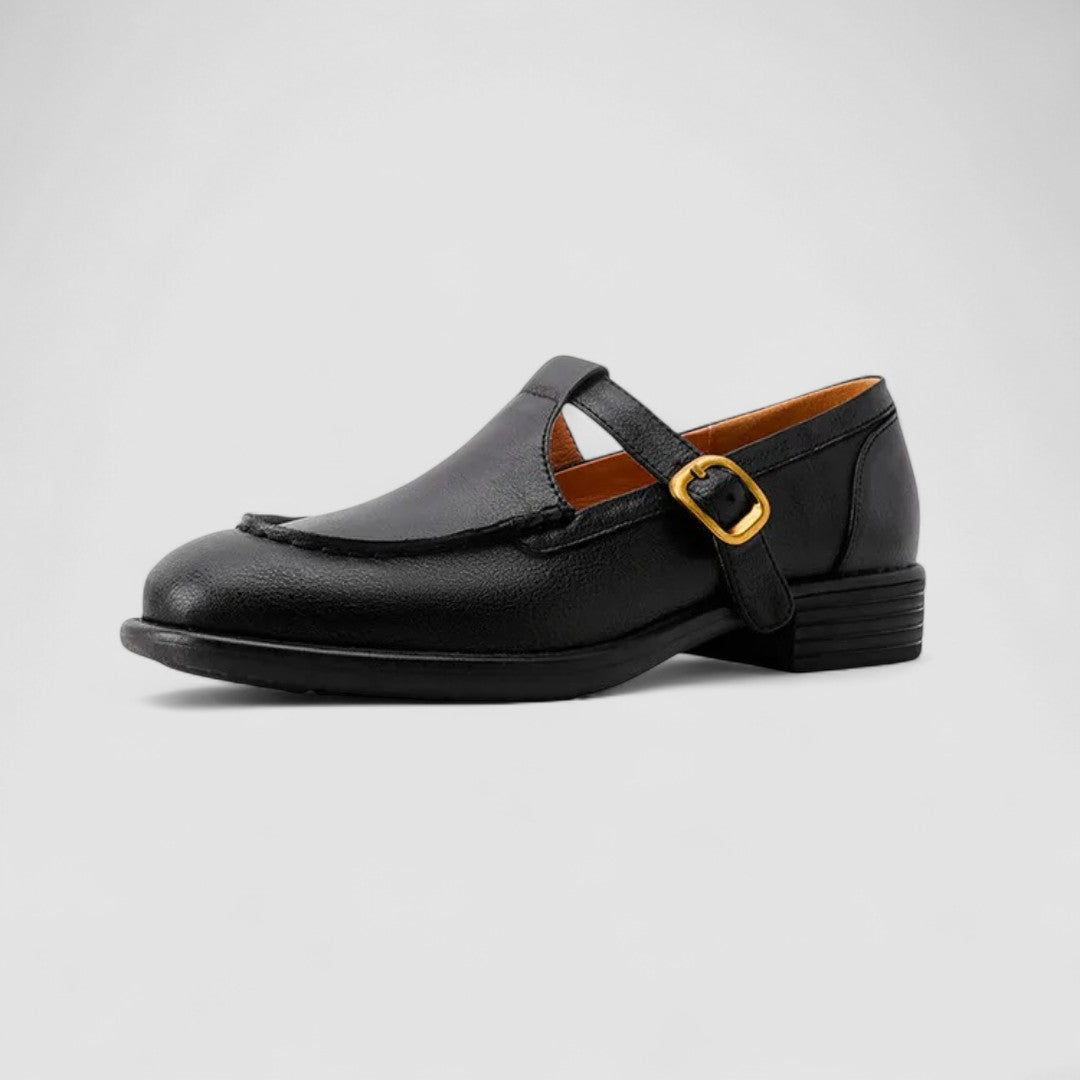 Zhelynne | Square-Toe Mary Jane Shoes with Orthopedic Support