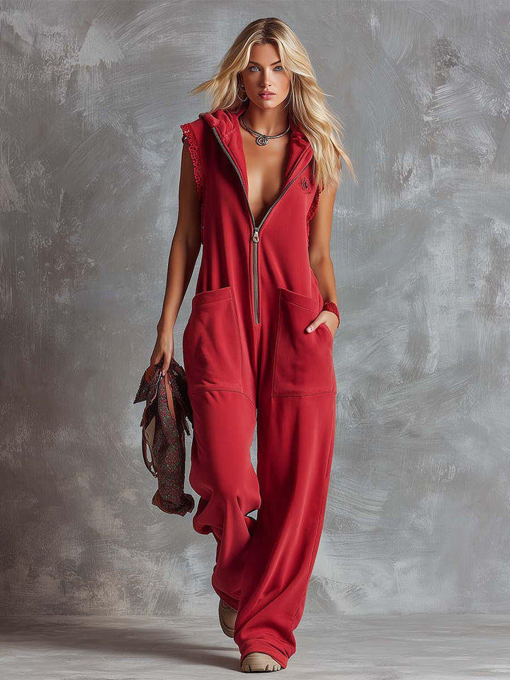 Danuta – sporty retro jumpsuit