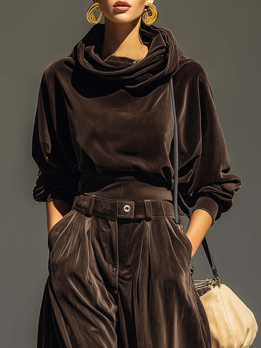 Solenne – loose velour set