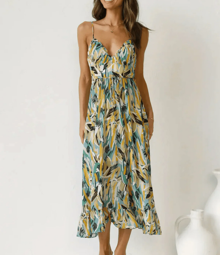 The Spark | Shimmering Midi Dress