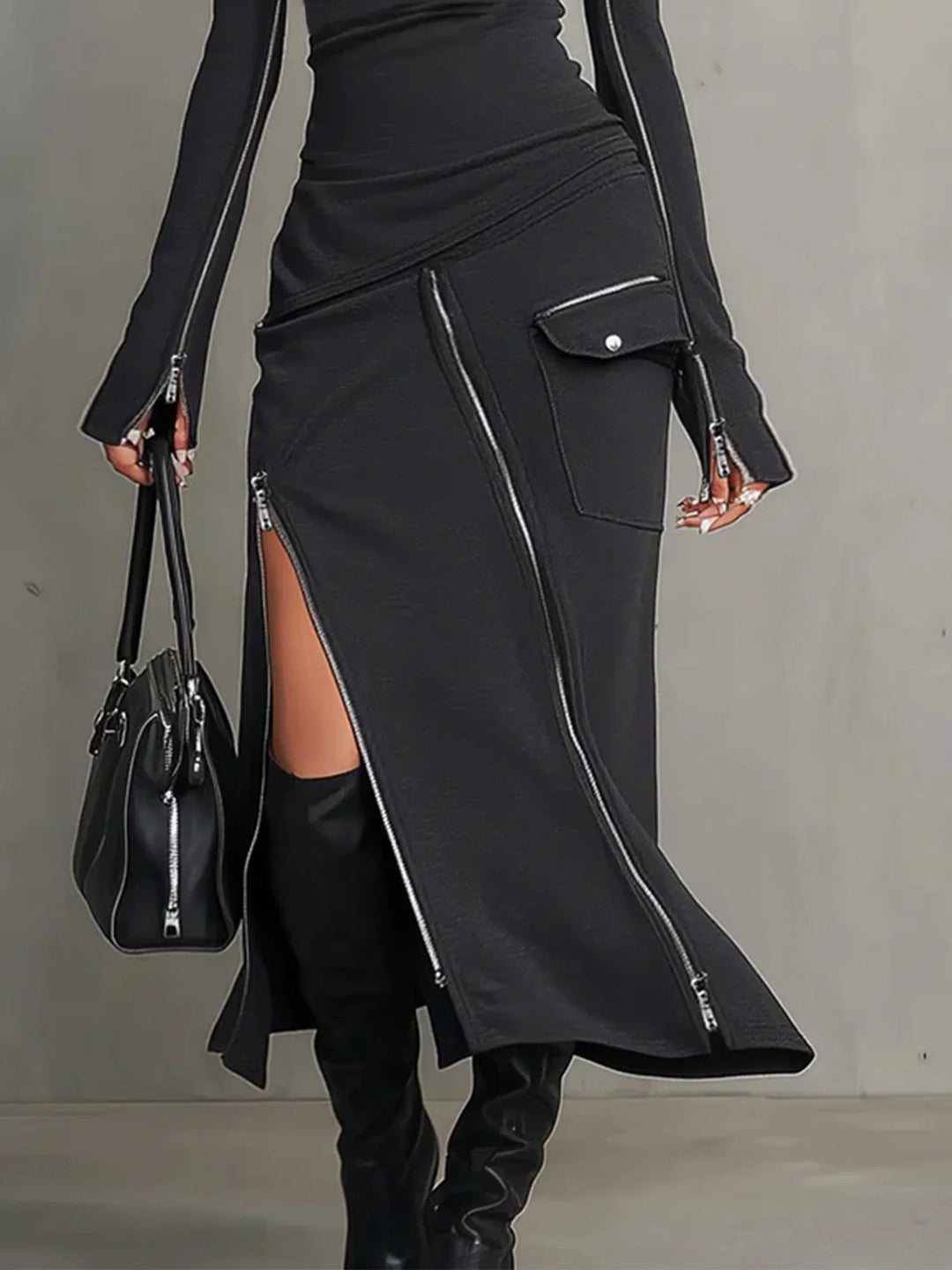 Wojciesława – set with high collar