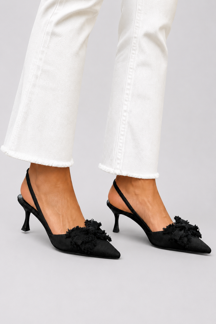 Clarissa | Luxury Floral High Heels