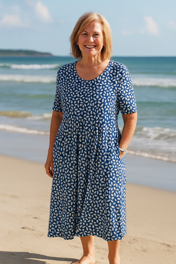 Ivryrose | Elegant Flow Dress – Tummy-Friendly Design