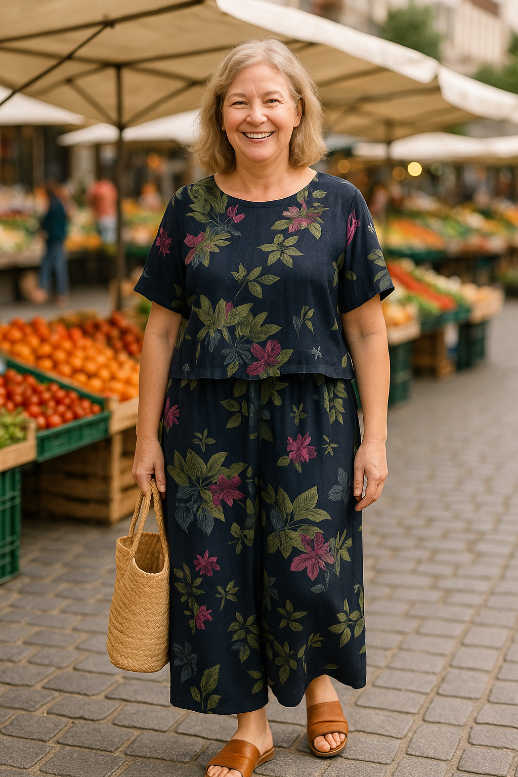 Isla | Linen Breeze 2-Piece Set – Effortless Comfort & Timeless Style (Sizes S-5XL)