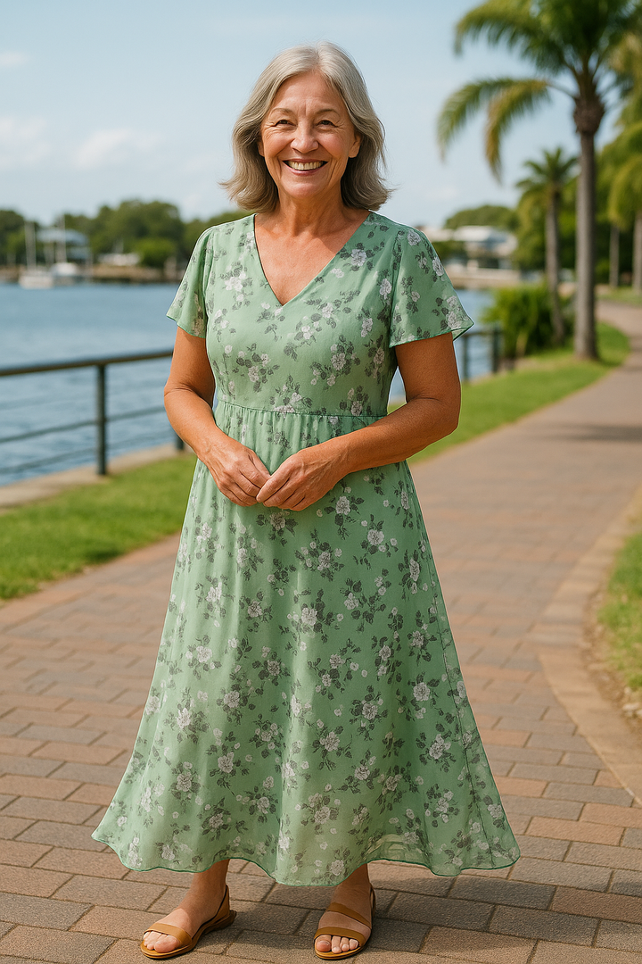 Sylvia Dress – Effortless Elegance and Comfortable Fit