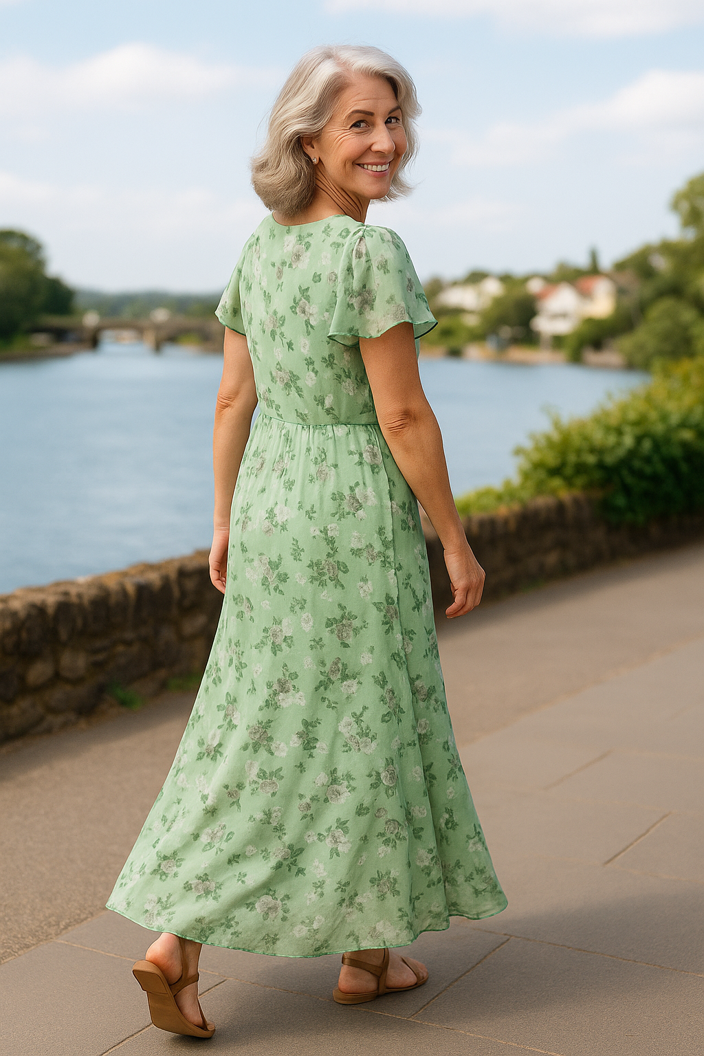 Sylvia Dress – Effortless Elegance and Comfortable Fit