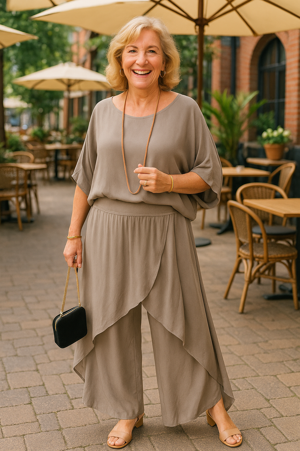 Avielle | Effortless Elegance Two-Piece Flow Set – Everyday Comfort in Sizes S-5XL
