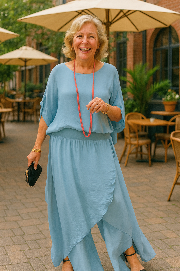 Avielle | Effortless Elegance Two-Piece Flow Set – Everyday Comfort in Sizes S-5XL