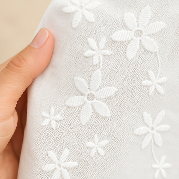 Rena Organic Cotton and Linen Blouse