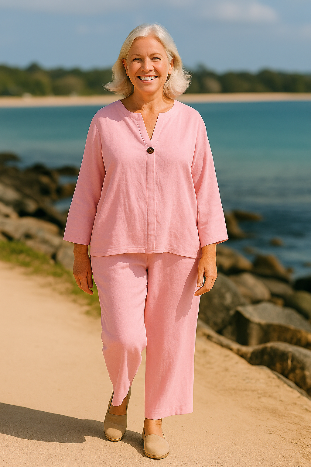 Simone Ease 2-Piece Set – Effortlessly Elegant for Real Women (Sizes S-5XL)