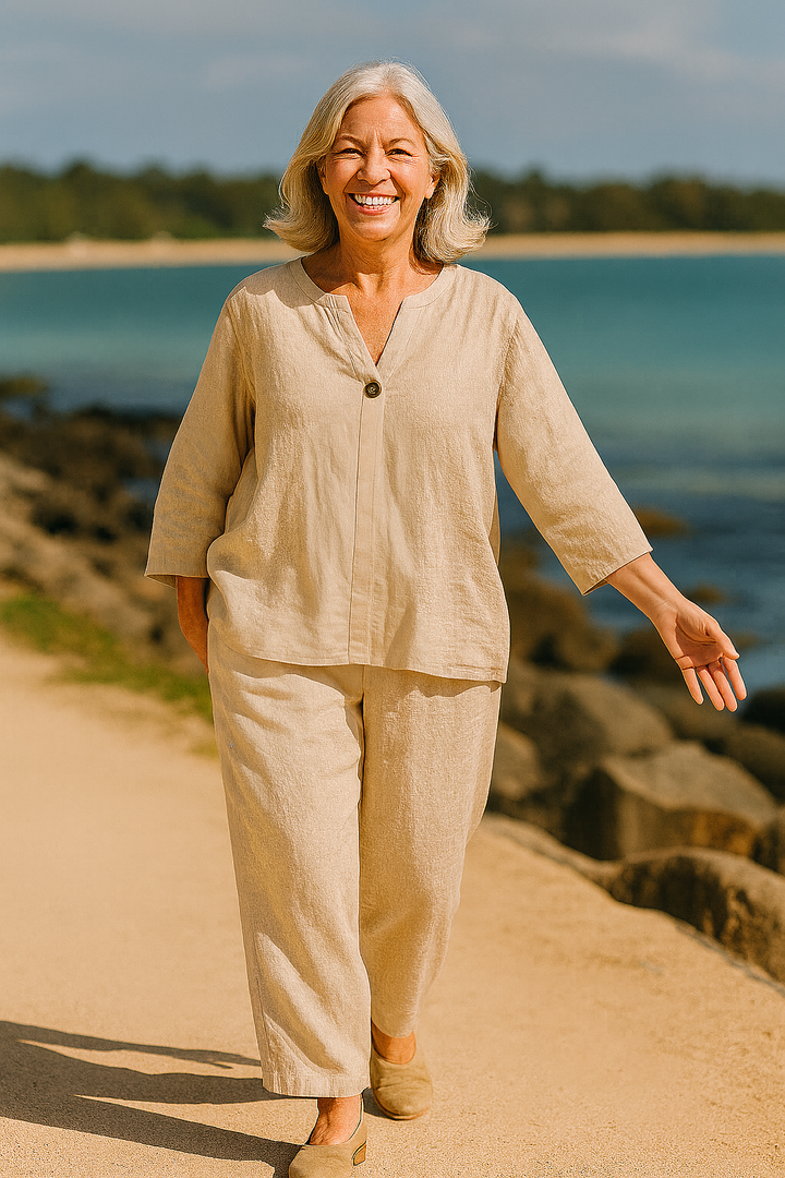Simone Ease 2-Piece Set – Effortlessly Elegant for Real Women (Sizes S-5XL)