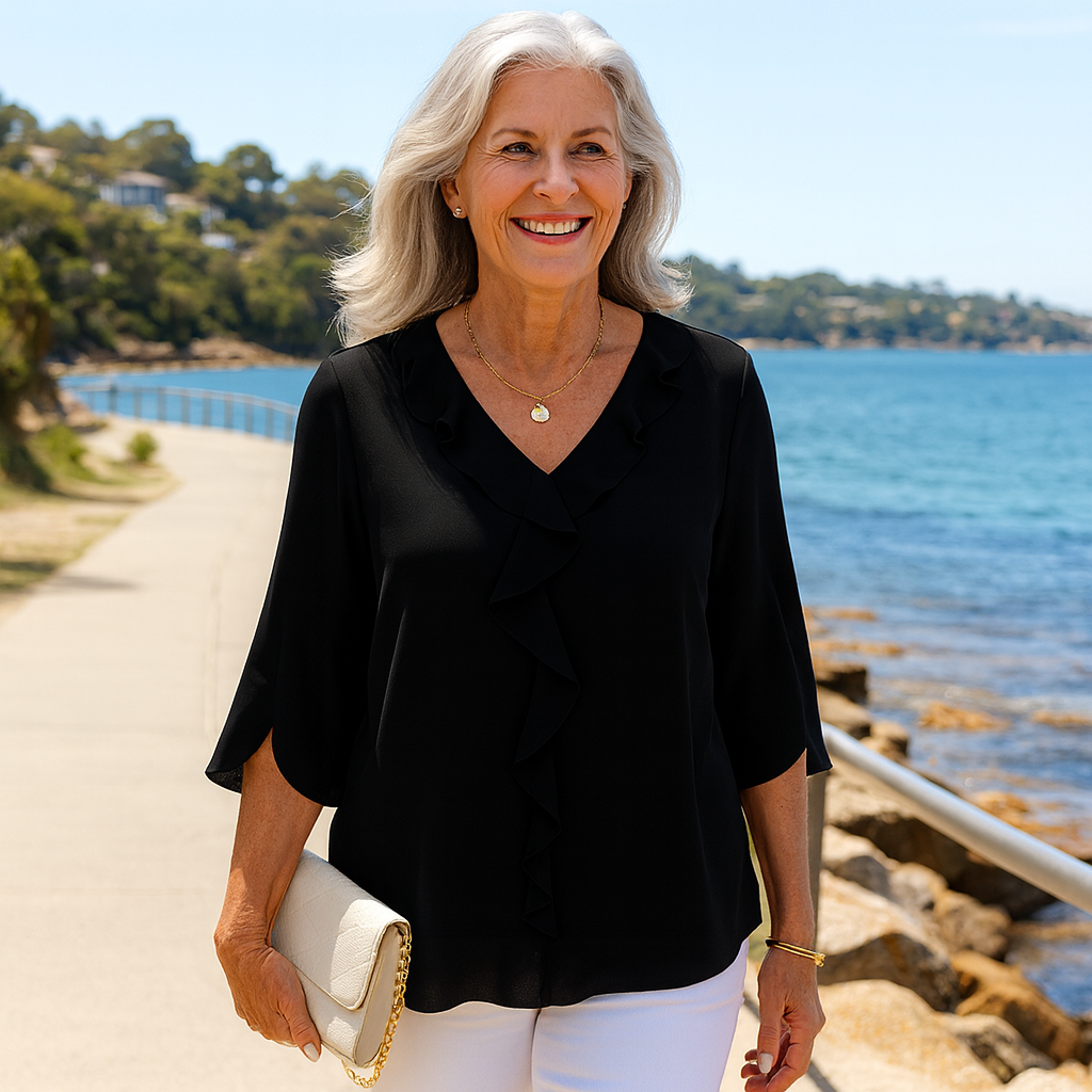 Florise | Everyday Elegance Blouse – Soft, Breathable, and Flattering Design