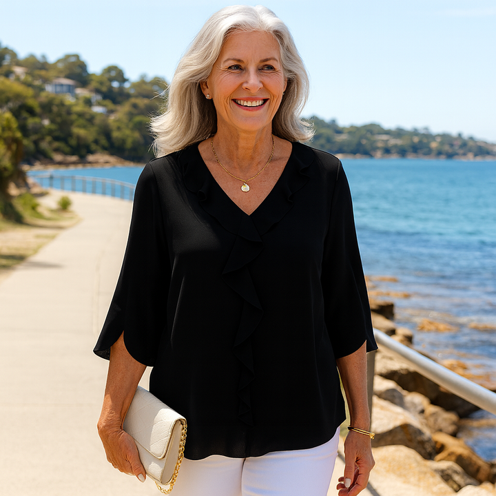 Florise | Everyday Elegance Blouse – Soft, Breathable, and Flattering Design
