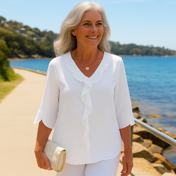 Florise | Everyday Elegance Blouse – Soft, Breathable, and Flattering Design