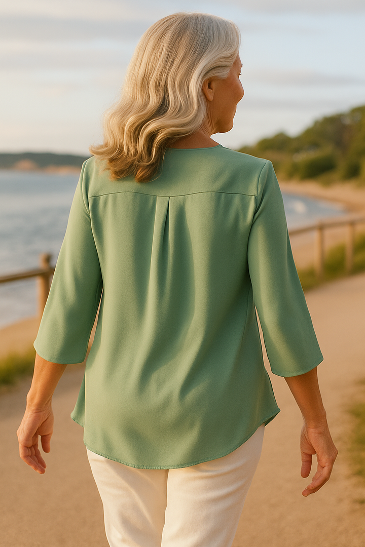 Florise | Everyday Elegance Blouse – Soft, Breathable, and Flattering Design