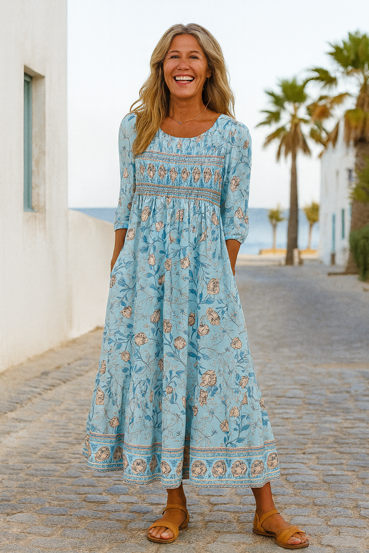 Meliora | Everyday Elegance Midi Dress – Comfortable Flattery for Timeless Confidence (Sizes S-5XL)