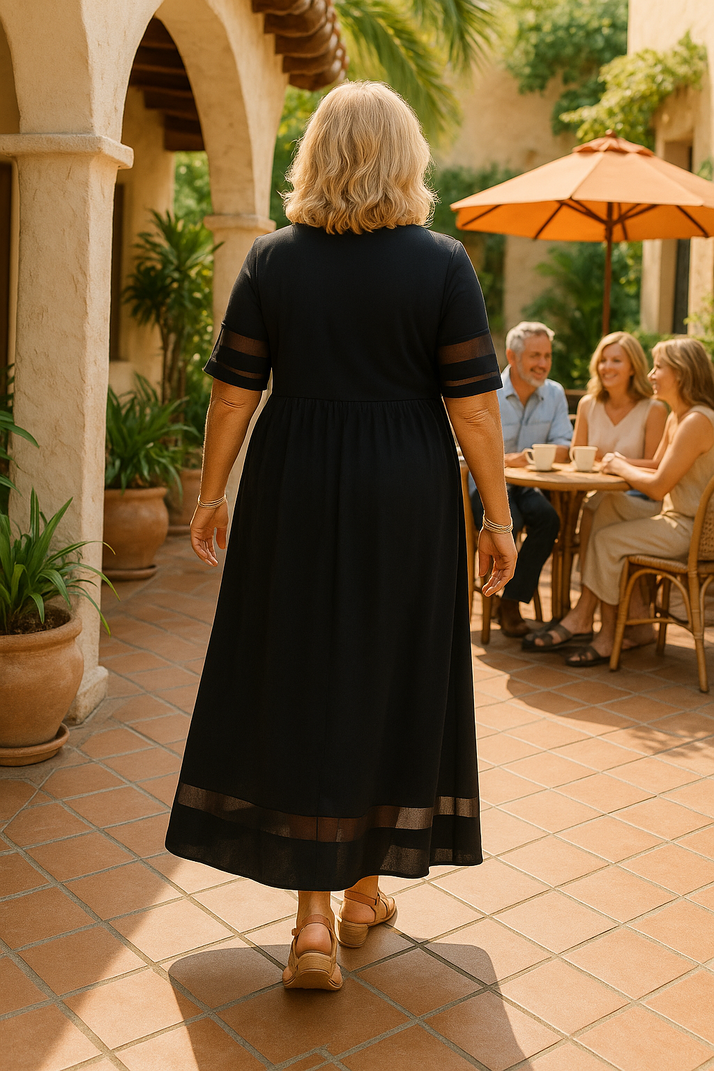 Alurea | Chic Maxi Dress – Classic Comfort, Effortless Elegance