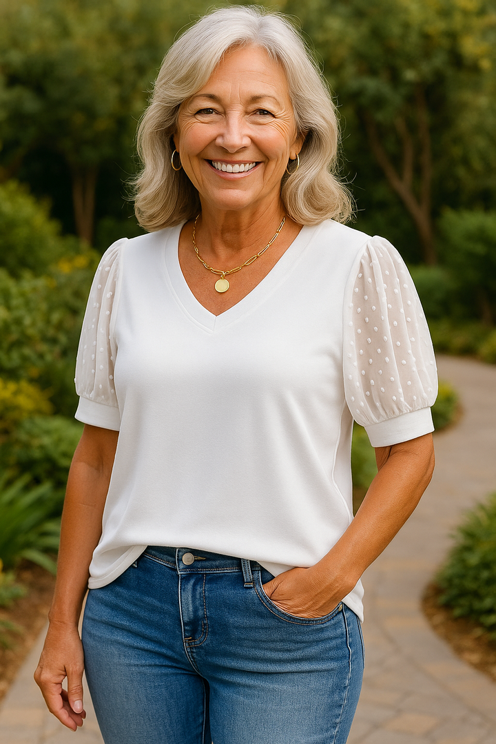 Grace | Arm & Tummy Coverage Top - Flattering for Every Curve