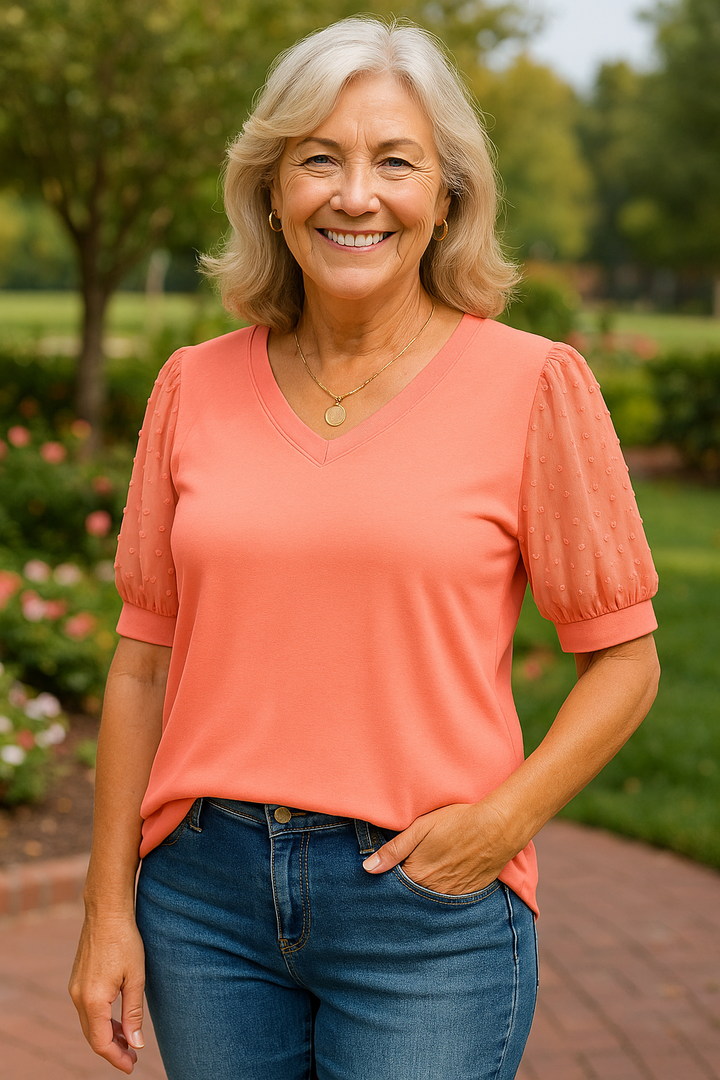 Grace | Arm & Tummy Coverage Top - Flattering for Every Curve