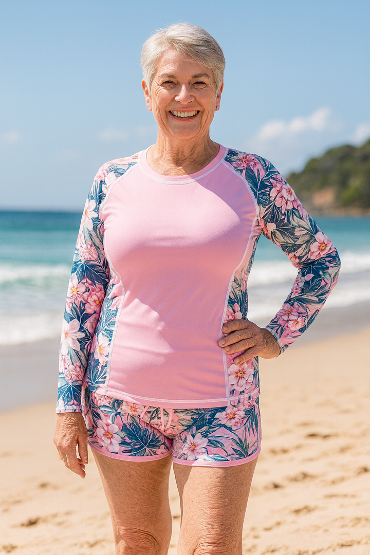 Elaine | Sun-Safe Tankini Set with UPF 50+ Protection