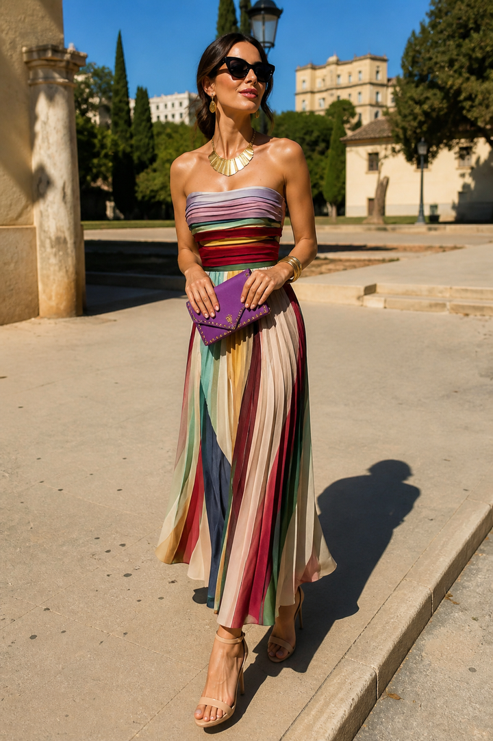 Evelyn | Elegantes Maxikleid