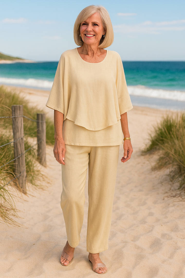 Rosalind | Elegant Two-Piece Ensemble – Easy Chic, Enduring Comfort