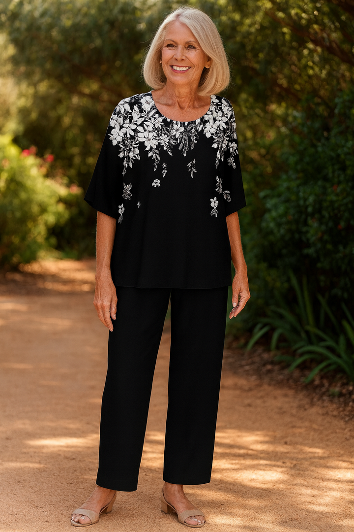 Rosalind | Elegant Two-Piece Ensemble – Easy Chic, Enduring Comfort