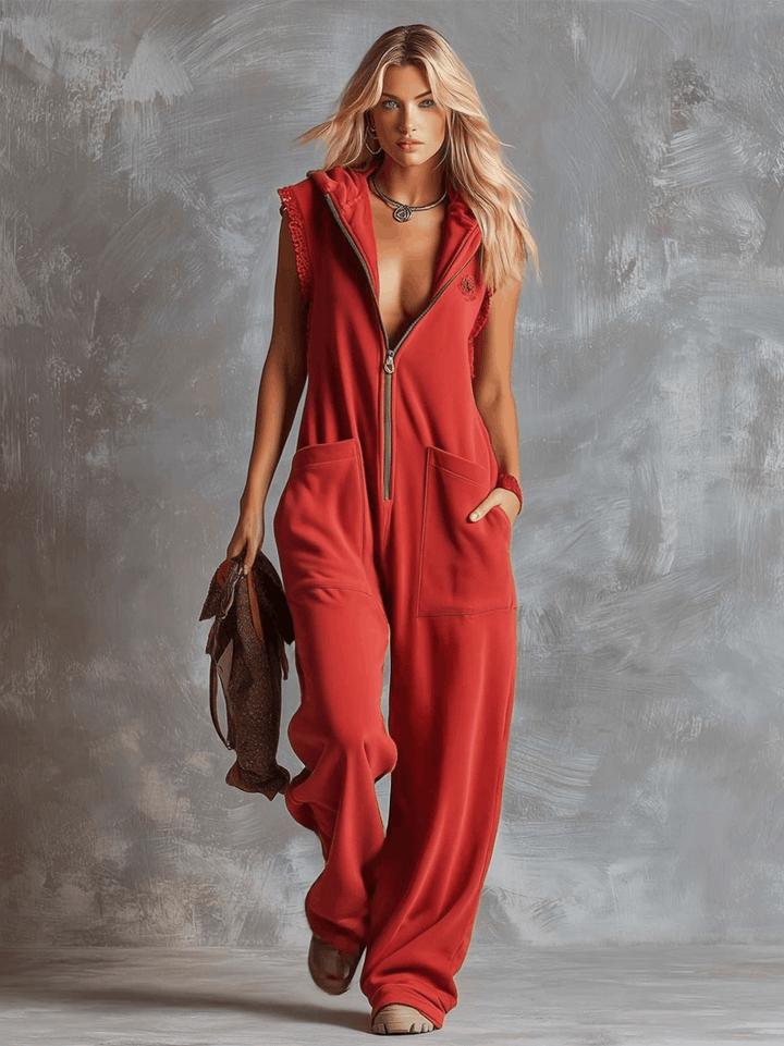 Danuta – sporty retro jumpsuit