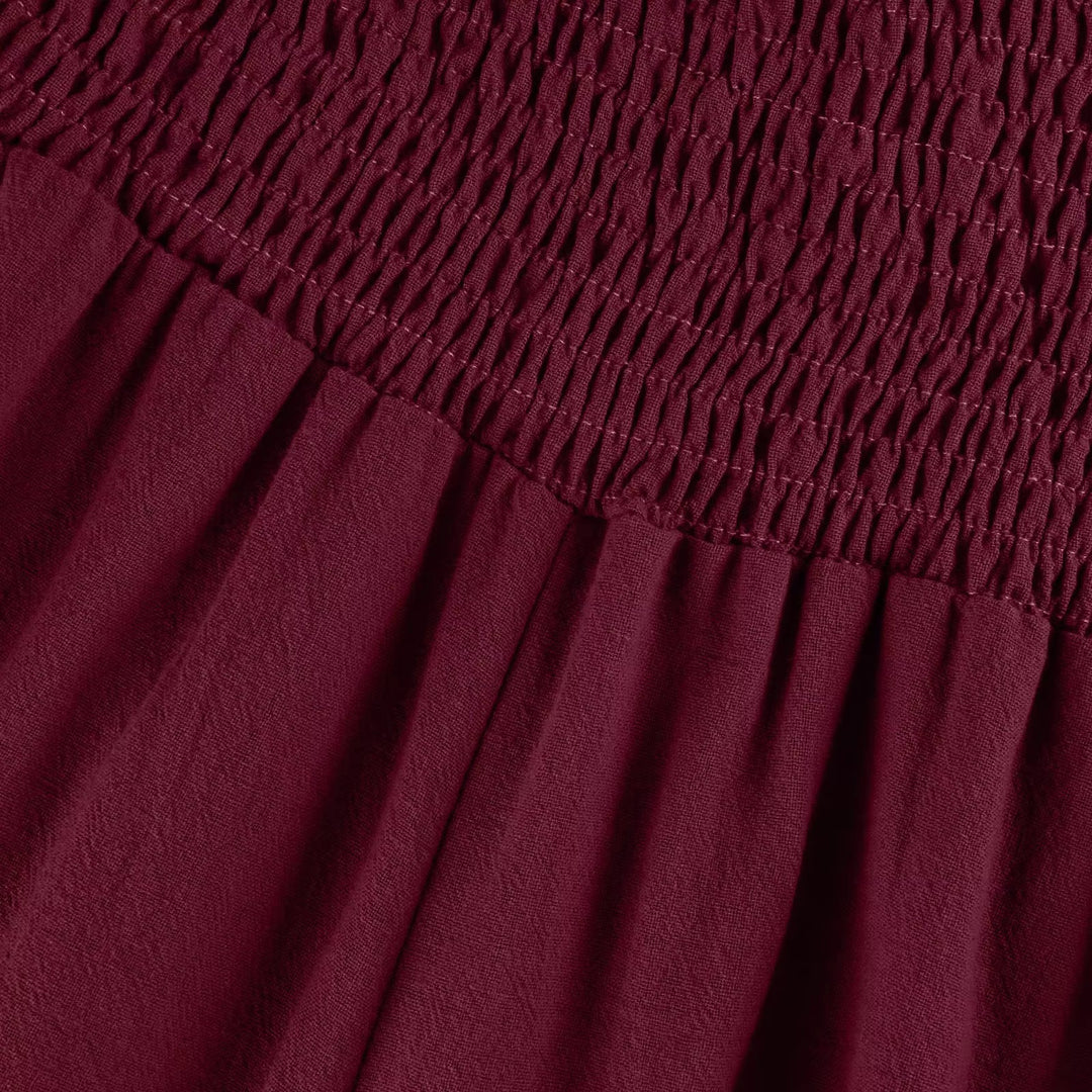 Tavina | Relaxed Cotton-Linen Pants