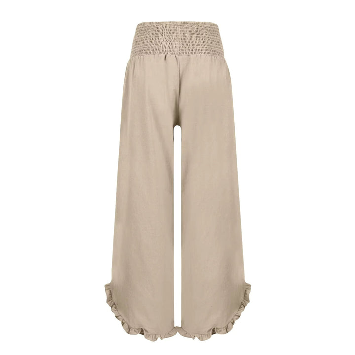 Tavina | Relaxed Cotton-Linen Pants
