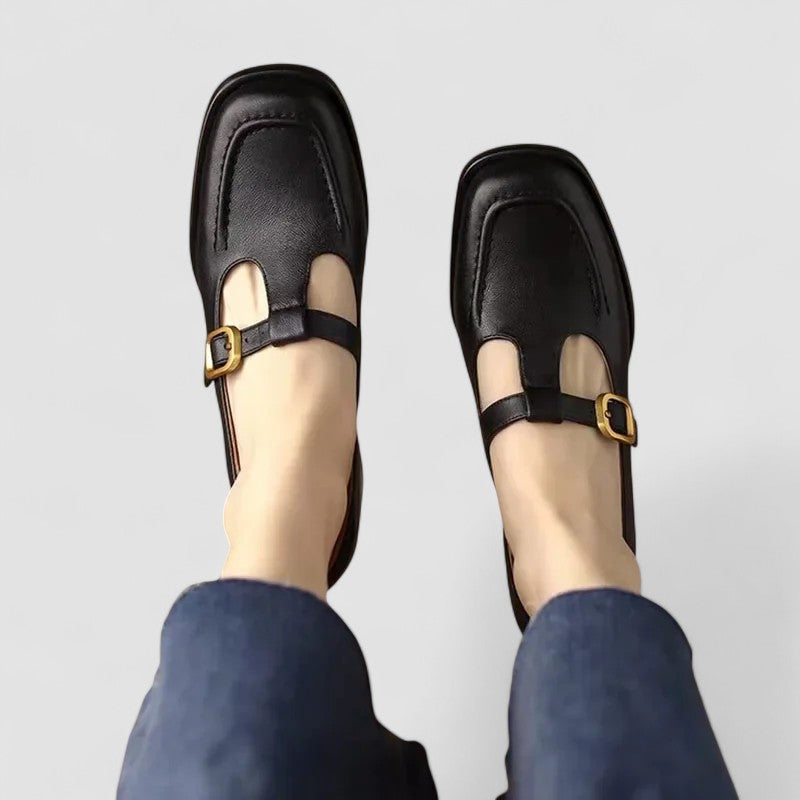 Kyrahnae | T-Strap Mary Jane Shoes with Orthopedic Support